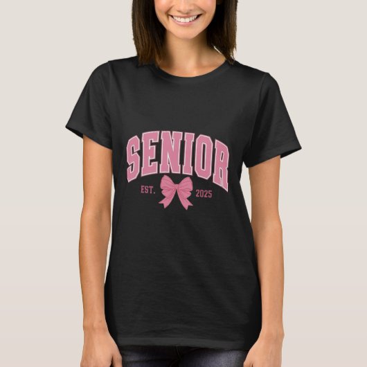 T-shirt Autocollant senior 2025 (Devant)