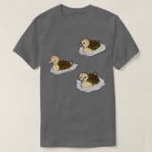 T-shirt Autocollant Turtle Ducks (Design devant)