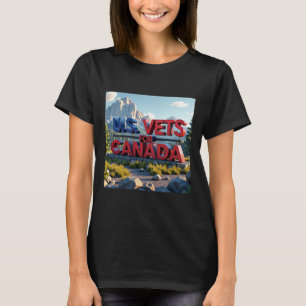T-shirt Autocollant vétérans É.-U. pour le Canada