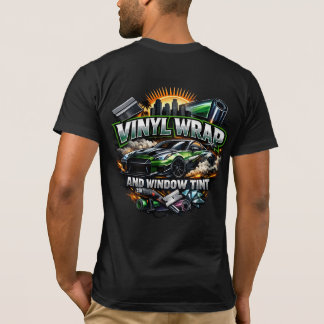 T-shirt Autocollant vinyle et teinte de fenêtre personnali