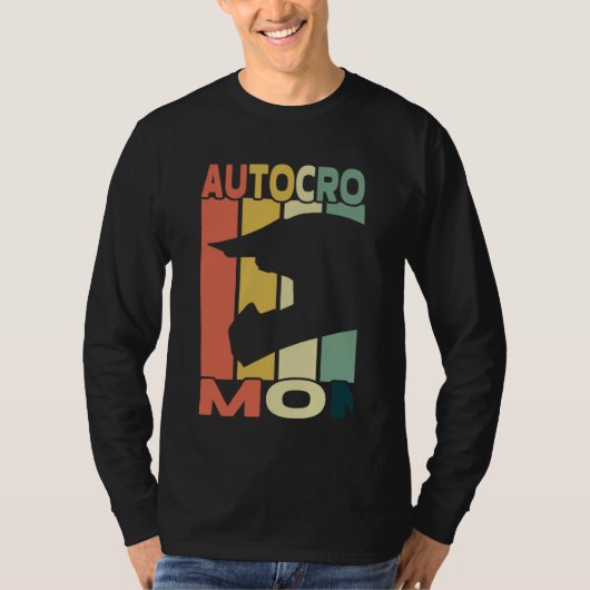 T-shirt Autocross Mom I Cone Racing Autocross (Devant)