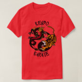 T-shirt Autodéfense Kenpo Karate Arts martiaux (Design devant)
