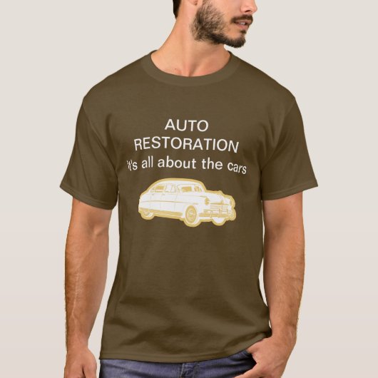 T-shirt automatique de restauration (Devant)