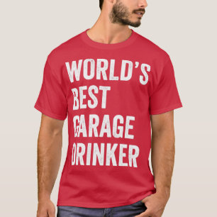 T-shirt Automatique Mécanique Funny Garage Drinker Fixatio