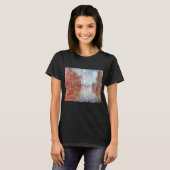 T-shirt Automne à Argenteuil par Claude Monet (Devant entier)