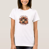 T-shirt Automne aquarelle automne nuits moisson (Devant)
