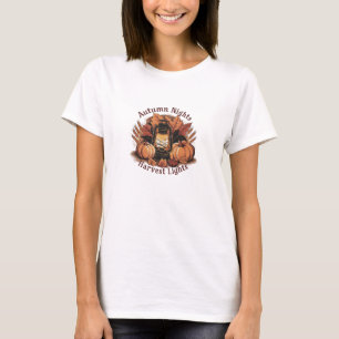 T-shirt Automne aquarelle automne nuits moisson