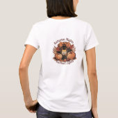 T-shirt Automne aquarelle automne nuits moisson (Dos)