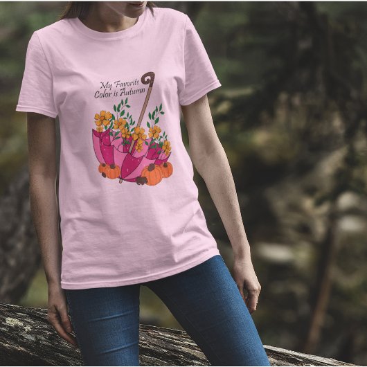 T-shirt Automne / Automne dans Umbrella