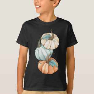 T-shirt Automne Automne Saison Belle Couleur Pastel Citrou