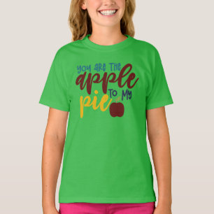 T-shirt Automne Automne Tee - shirt Vous Êtes La Pomme À M