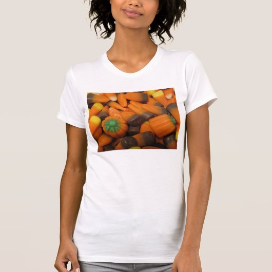 T-shirt Automne Candy Corn Femme Tank (Devant)