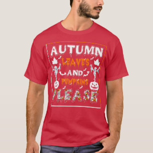 T-shirt Automne Citrouille Monstres Creep It Real Happy Ha
