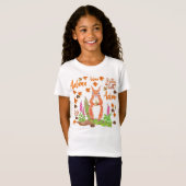T-Shirt Automne de l'écureuil (Devant entier)