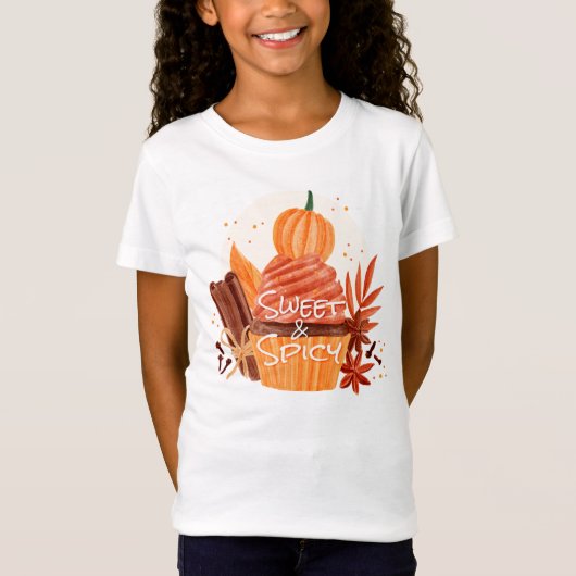 T-Shirt Automne doux et épicé (Devant)