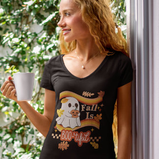 T-shirt Automne est Boo-tiful - Automne est beau - Fantôme
