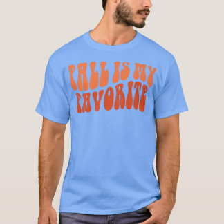 T-shirt Automne Est Mon Favori Bonjour Automne Vibes Citro
