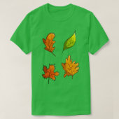 T-shirt automne feuilles1 (Design devant)