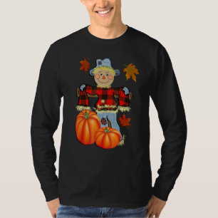 T-shirt Automne Joyeux Scarecrow Thanksgiving Automne