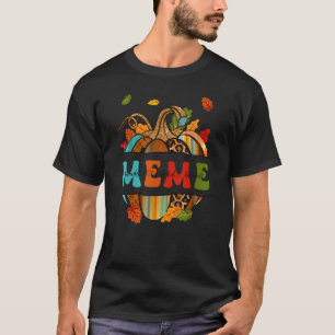 T-shirt Automne Mème de tenue d'automne Merci gracieux bén