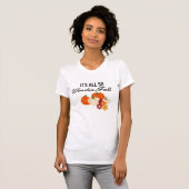 T-shirt Automne Mot Jouer Humour Tee, Merveilleuse saison  (Devant entier)