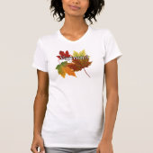 T-SHIRT AUTOMNE QUITTE EN VERMONT (Devant)