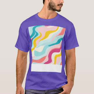 T-shirt Automne Retro Pastel Doodle Delight 13 Copier