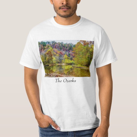 T-Shirt Automne Tranquillité Ozarks (Devant)