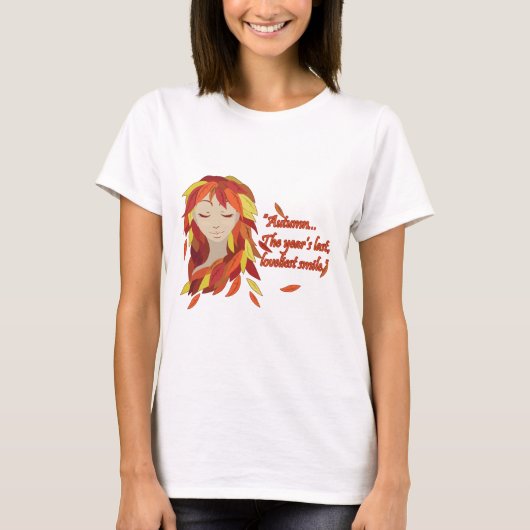 T-shirt Automne (veille) (Devant)