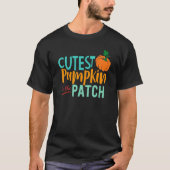 T-shirt Automne Yall Automne Saison Cutest Pumkin Dans Le (Devant)