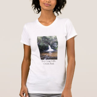 T-shirt Automnes de saut de cerfs communs, parc de Childs,
