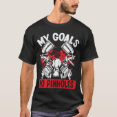 T-shirt Automobile Peinture automobile Mes objectifs Non P (Devant)