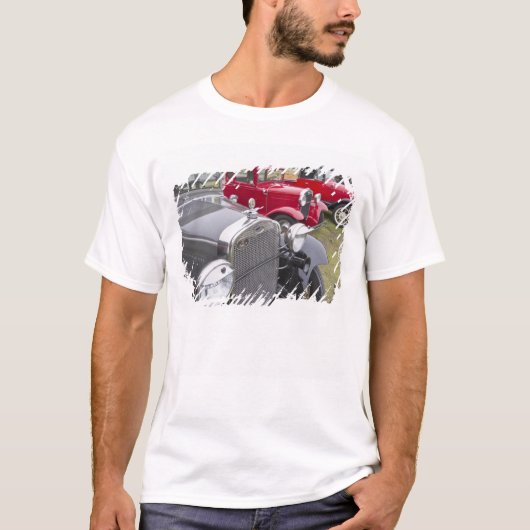 T-shirt automobiles Ford antiques (Devant)