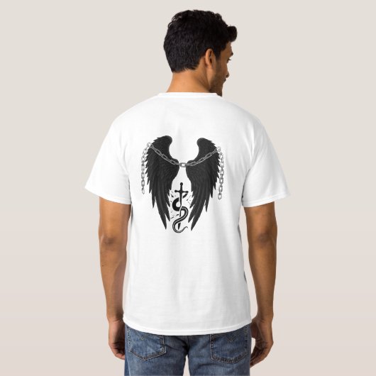 T-shirt Autonomisation de la conception des serpents et de (Dos entier)