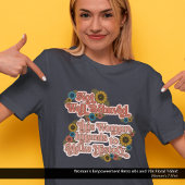 T-shirt Autonomisation des femmes dans les années 60 rétro