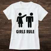 T-shirt Autonomisation "Les filles gouvernent"