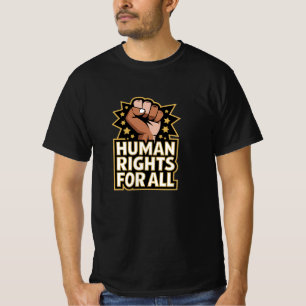 T-shirt Autonomiser et inspirer les graphiques des droits