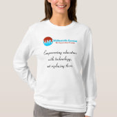 T-shirt Autonomiser les éducateurs avec le style : la long (Devant)