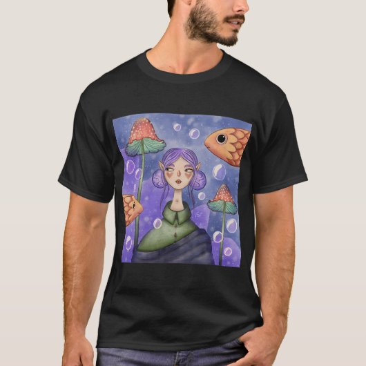T-shirt autoportrait (Devant)