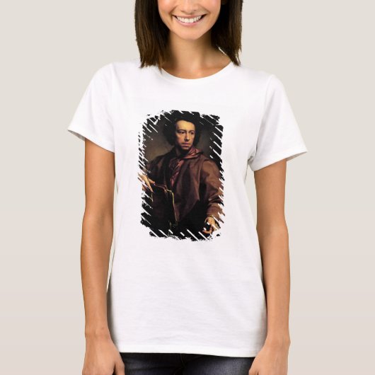 T-shirt Autoportrait, 1773 (huile sur panneau) (Devant)