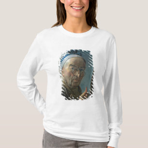 T-shirt Autoportrait avec un chevalet, c.1775-79