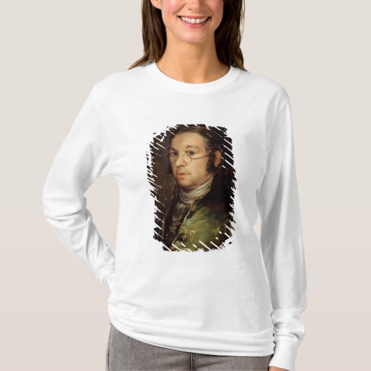 T-shirt Autoportrait de Francisco Jose de Goya y Lucientes (Devant)