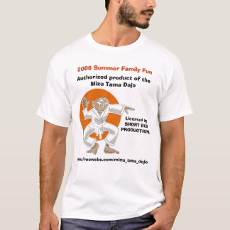 T-shirt autorisé, amusement de famille de 2006 étés