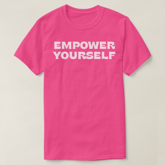 T-shirt Autoriser votre blanc (Design devant)