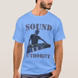 T-shirt Autorité de son audio musical