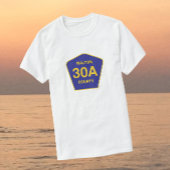 T-shirt Autoroute 30A Walton Comté Floride
