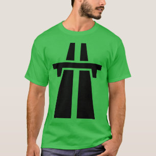 T-shirt Autoroute, autoroute, autoroute - Noir