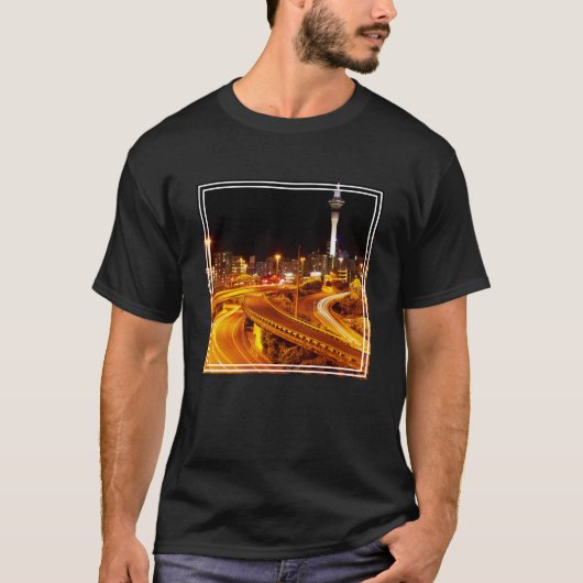 T-shirt Autoroute d'Auckland (Devant)