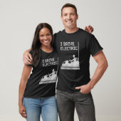 T-shirt Autoscooter Kirmes Sarcastisch Ich Fahrre Electric (Unisexe)
