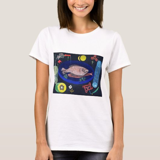 T-shirt Autour du poisson, Paul Klee (Devant)